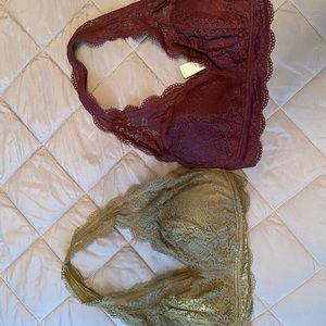 2 NWT Aerie Bralettes